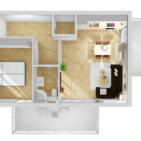 Apartmán 10 Helene Mit 2 Balkone